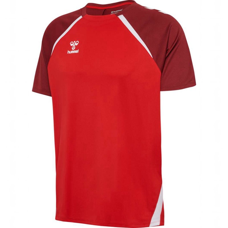 Hummel Lead 2.0 S/S Muške Dres Crvene | 932572-405