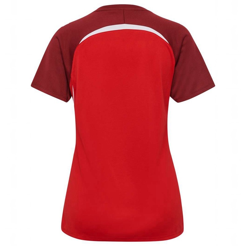 Hummel Lead 2.0 S/S Ženske Dres Crvene | 474928-390