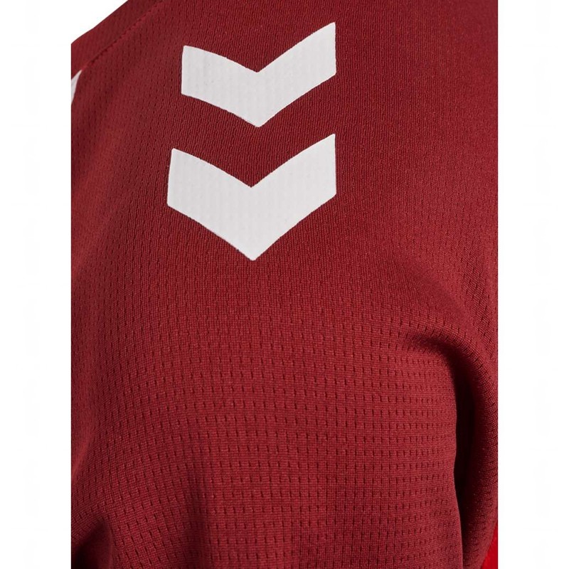 Hummel Lead 2.0 S/S Ženske Dres Crvene | 474928-390