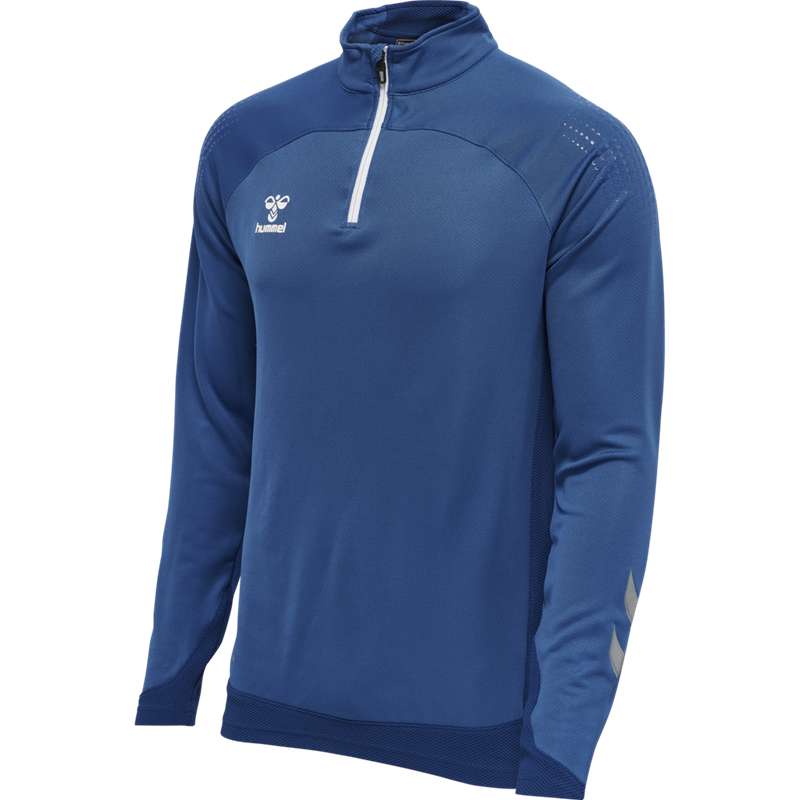 Hummel Lead Half Zip Muške Majica s Kapuljačom Plave | 531298-180