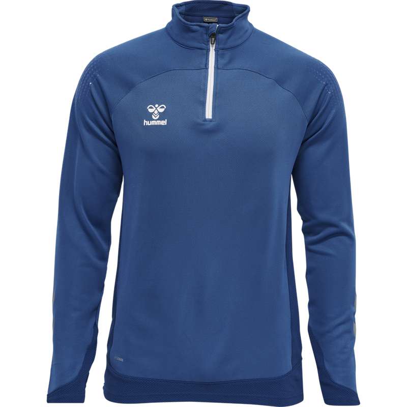 Hummel Lead Half Zip Muške Majica s Kapuljačom Plave | 531298-180