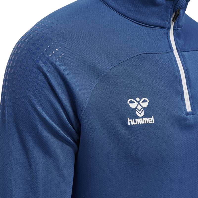 Hummel Lead Half Zip Muške Majica s Kapuljačom Plave | 531298-180