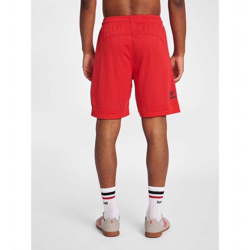 Hummel Lead Poly Muške Kratke Hlače Crvene | 367113-365