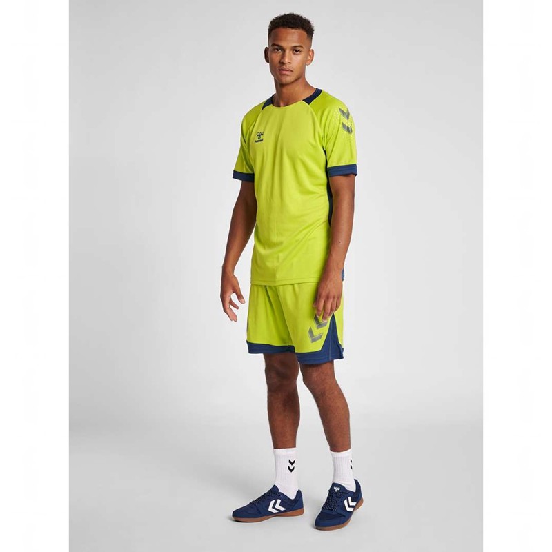 Hummel Lead Poly Muške Kratke Hlače Zelene | 013078-661