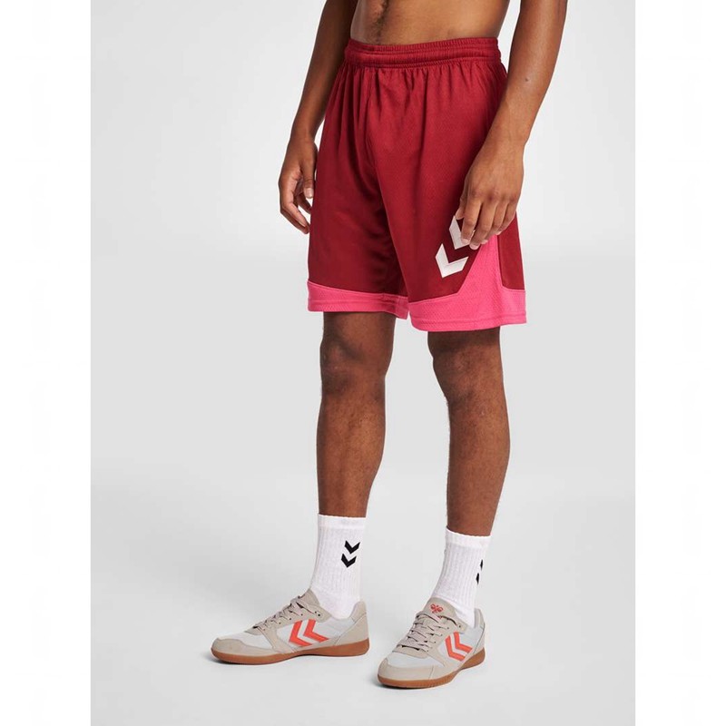 Hummel Lead Poly Muške Majica s Kapuljačom Crvene | 046915-058