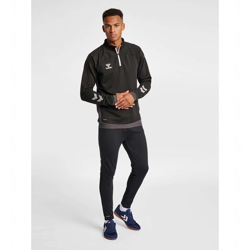 Hummel Lead Pro Football Muške Hlače Crne | 265318-707