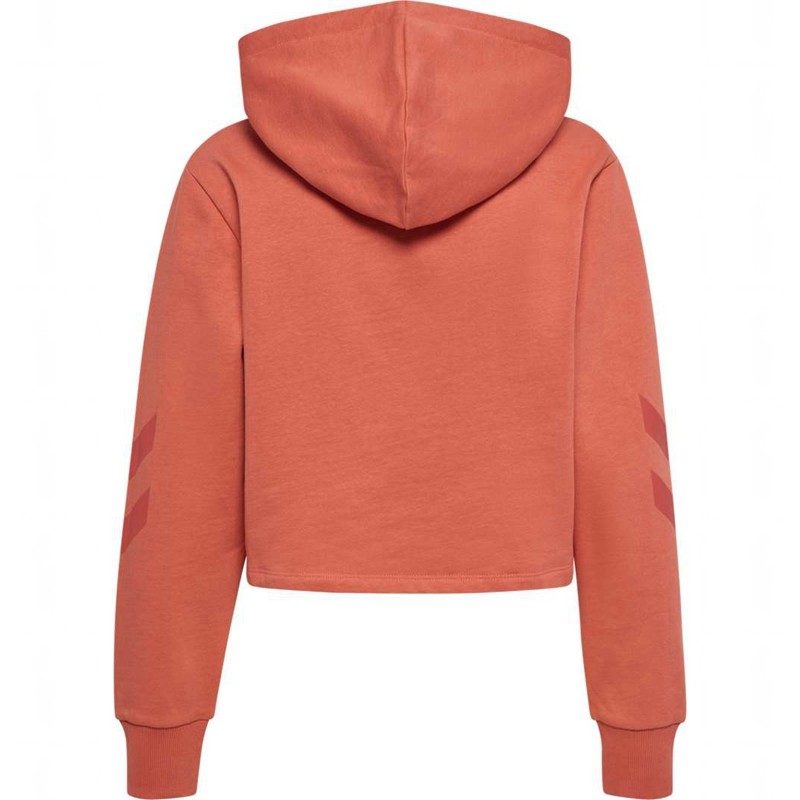 Hummel Legacy Cropped Ženske Majica s Kapuljačom Boje Marelice | 441114-379