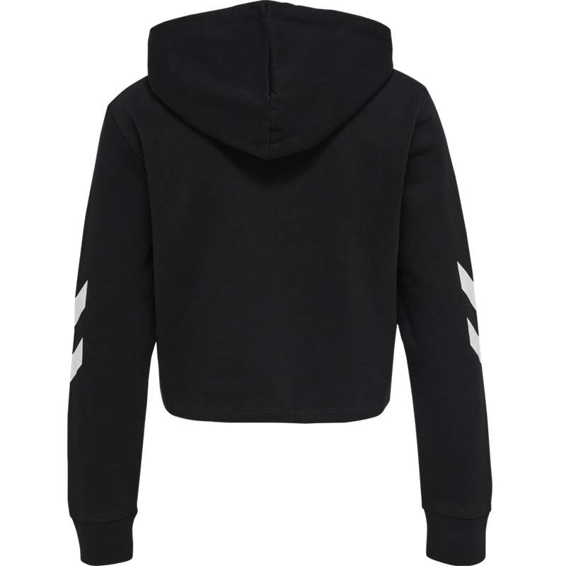 Hummel Legacy Cropped Ženske Majica s Kapuljačom Crne | 962158-716