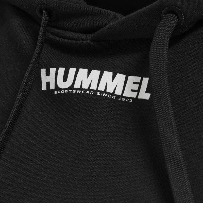Hummel Legacy Cropped Ženske Majica s Kapuljačom Crne | 962158-716