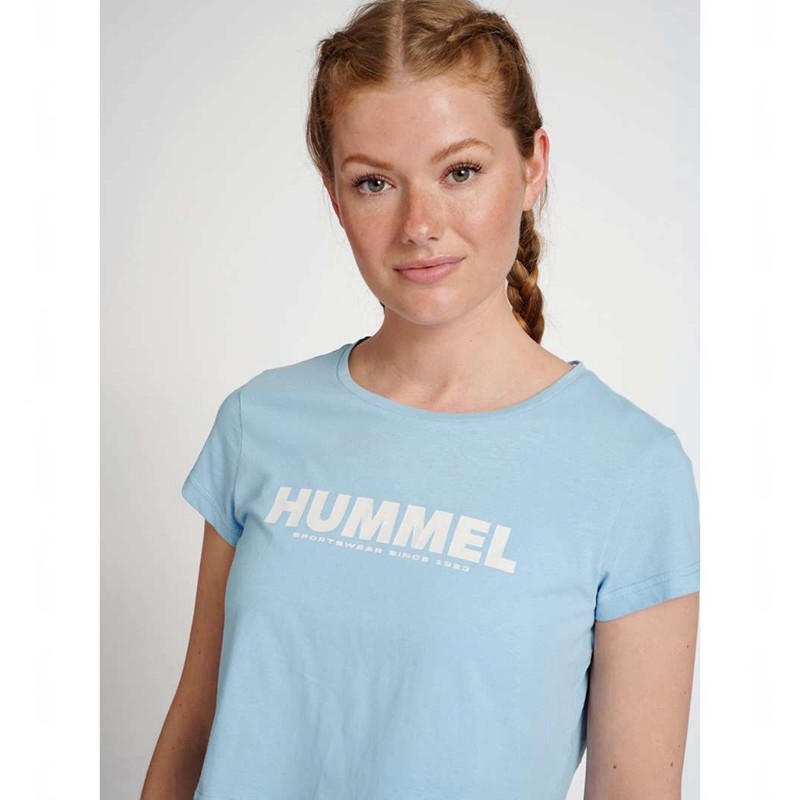 Hummel Legacy Cropped Ženske Majice Plave | 318302-272