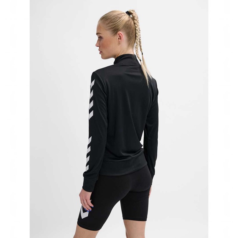 Hummel Legacy Evy Poly Zip Ženske Jakne Crne | 232247-595