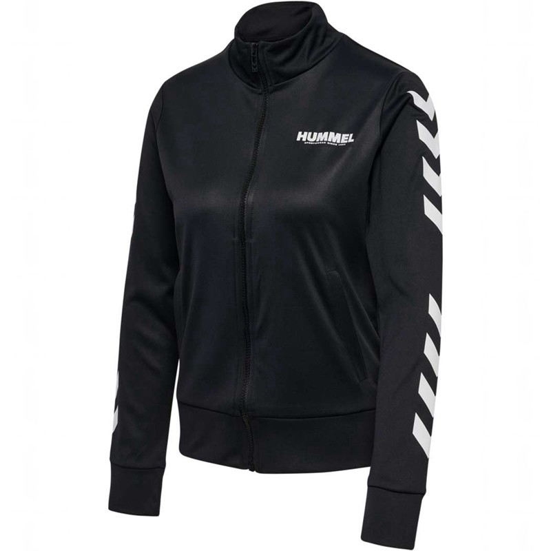 Hummel Legacy Evy Poly Zip Ženske Jakne Crne | 232247-595