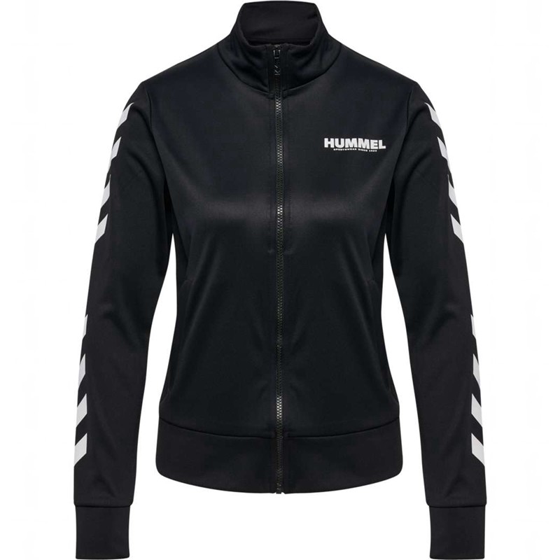 Hummel Legacy Evy Poly Zip Ženske Jakne Crne | 232247-595