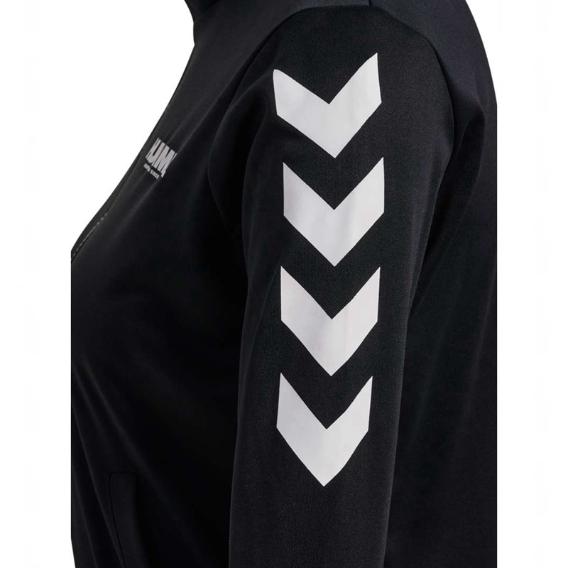Hummel Legacy Evy Poly Zip Ženske Jakne Crne | 232247-595