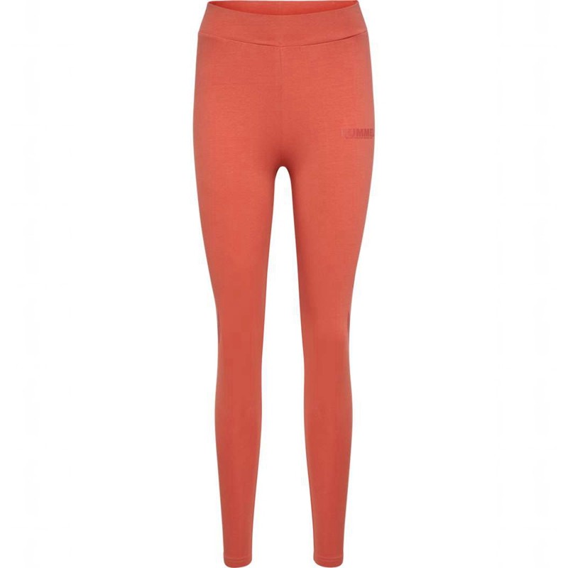 Hummel Legacy High Waist Ženske Hulahopke Boje Marelice | 277407-379