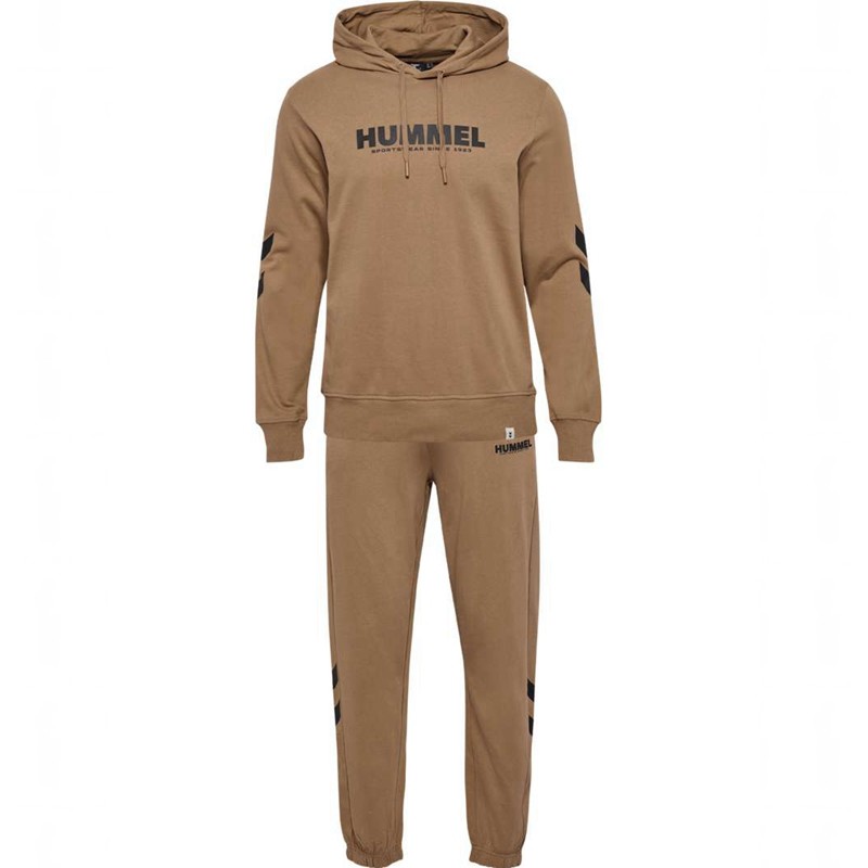 Hummel Legacy Hoodie Pants Muške Sportska Odjeća Smeđe | 655316-475