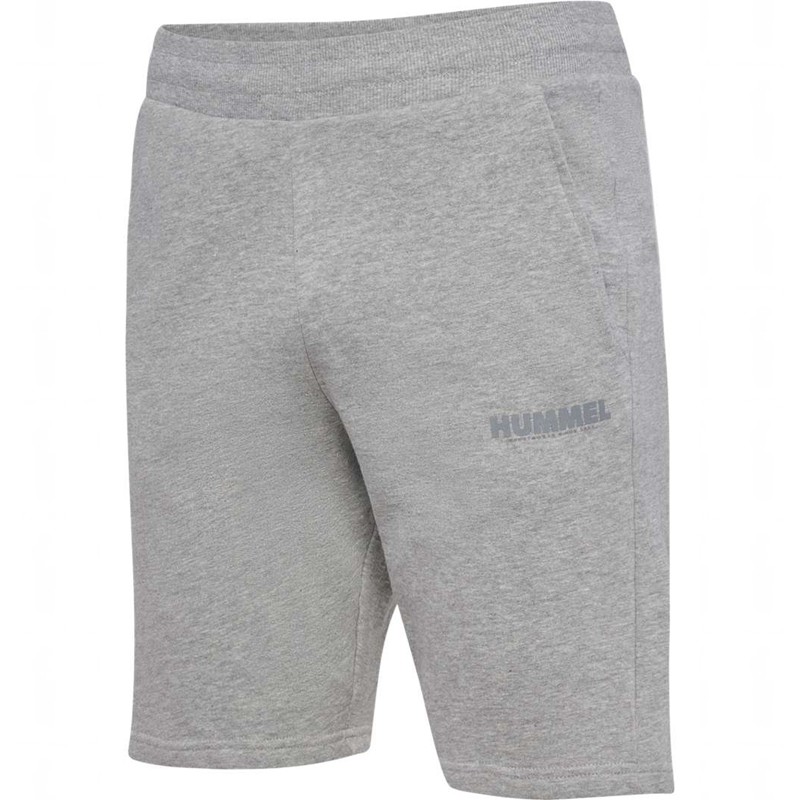 Hummel Legacy Hoodie + Shorts Muške Sets Sive | 452442-878