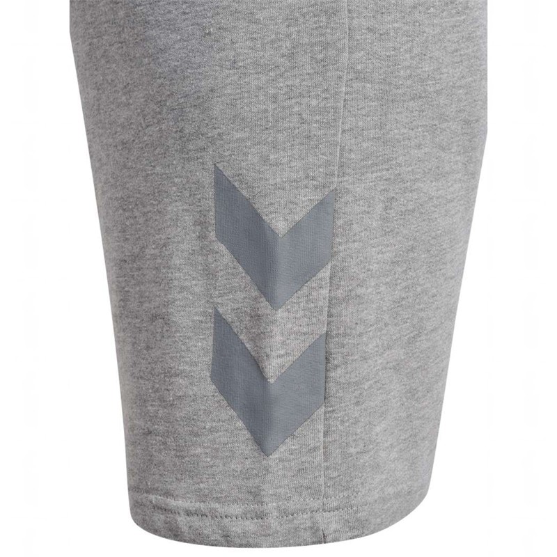Hummel Legacy Hoodie + Shorts Muške Sets Sive | 452442-878