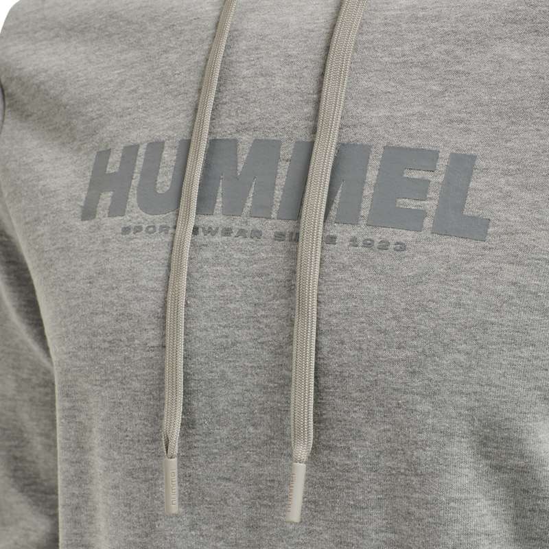Hummel Legacy Logo Plus Muške Majica s Kapuljačom Sive | 156301-045