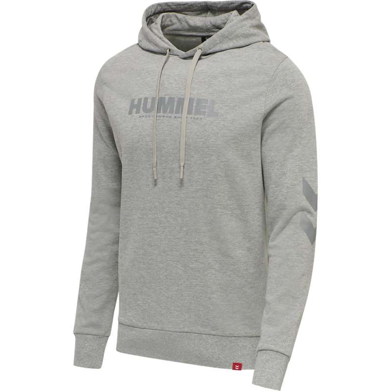 Hummel Legacy Logo Plus Muške Majica s Kapuljačom Sive | 156301-045