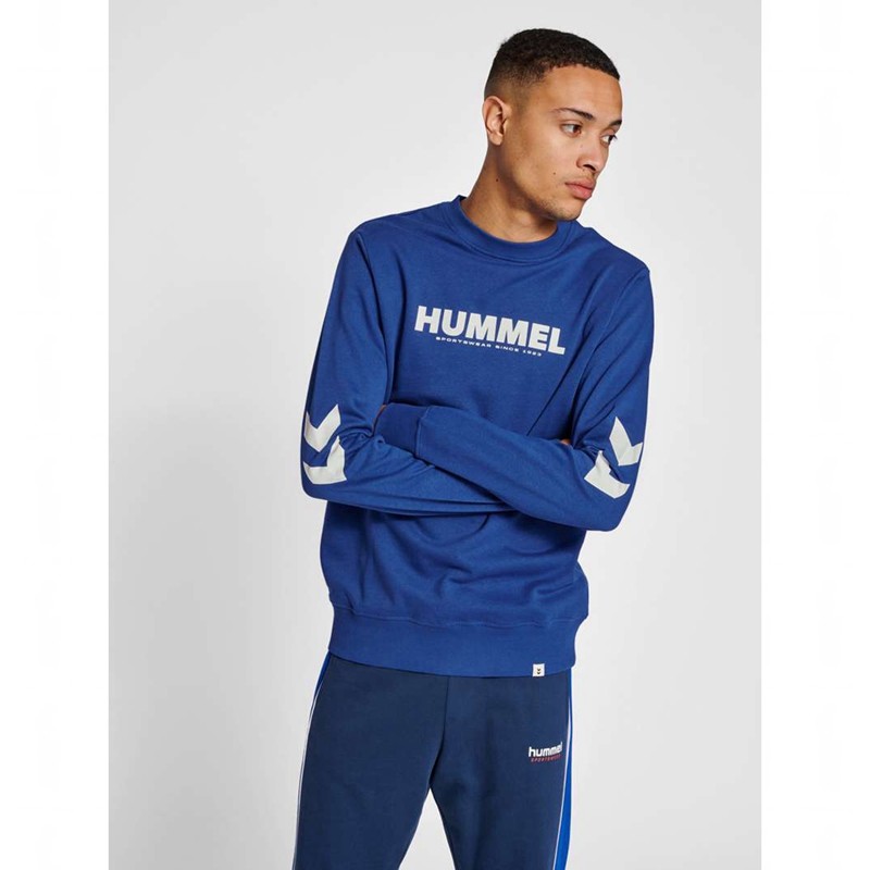 Hummel Legacy Muške Dukserice Plave | 646373-933