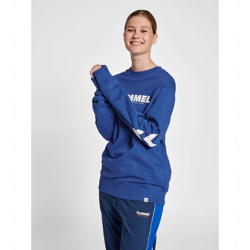 Hummel Legacy Muške Dukserice Plave | 646373-933