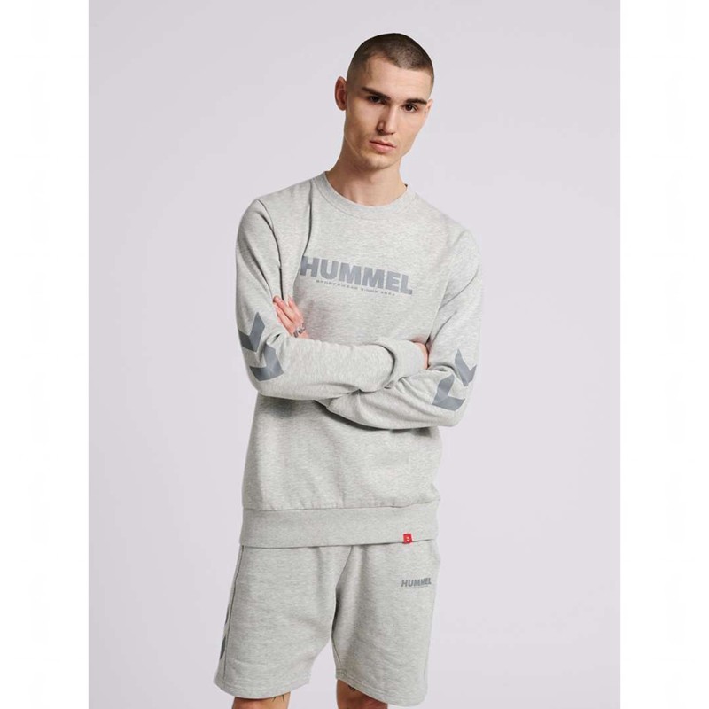 Hummel Legacy Muške Dukserice Sive | 989324-002