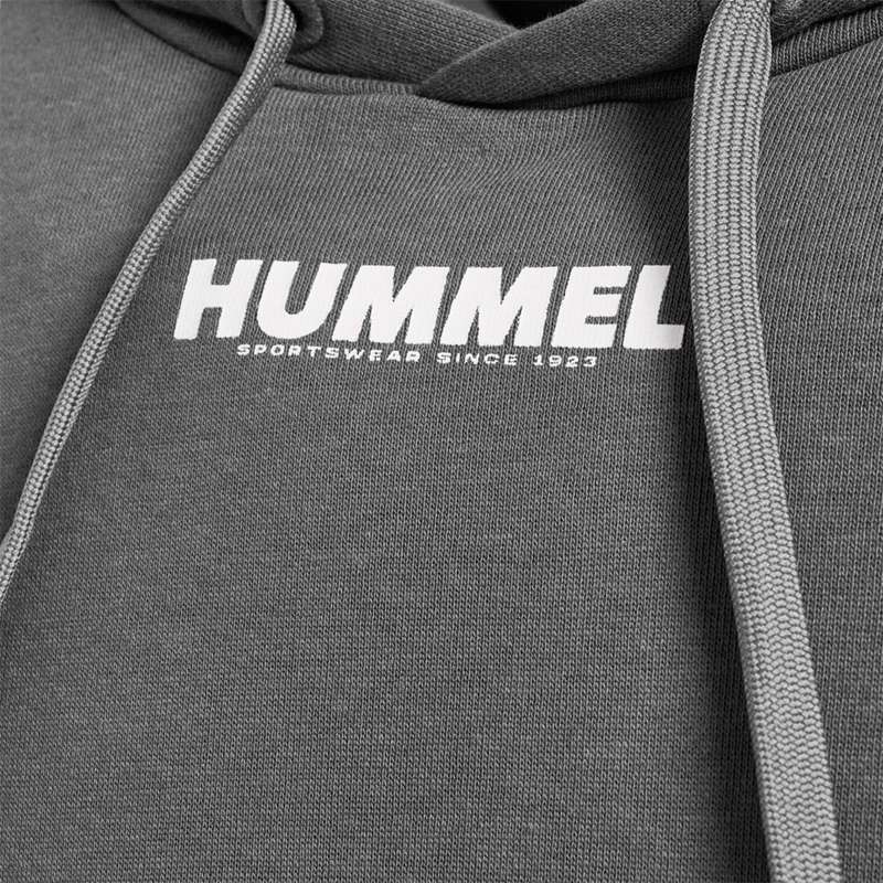 Hummel Legacy Muške Majica s Kapuljačom Sive | 535128-170