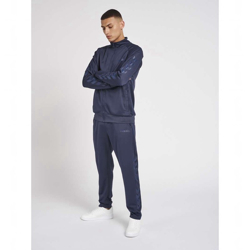 Hummel Legacy Poly Zip Muške Jakne Tamnoplave | 629025-490