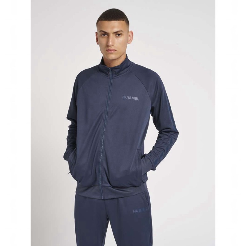 Hummel Legacy Poly Zip Muške Jakne Tamnoplave | 629025-490