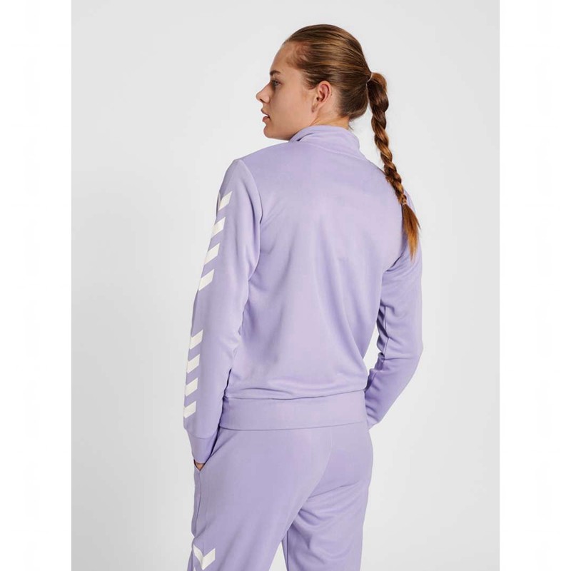 Hummel Legacy Poly Zip Ženske Kratke Hlače Boje Lavande | 302366-131