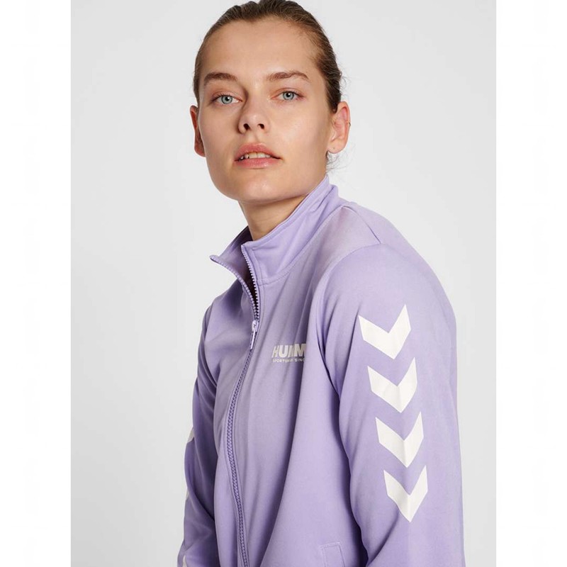 Hummel Legacy Poly Zip Ženske Kratke Hlače Boje Lavande | 302366-131