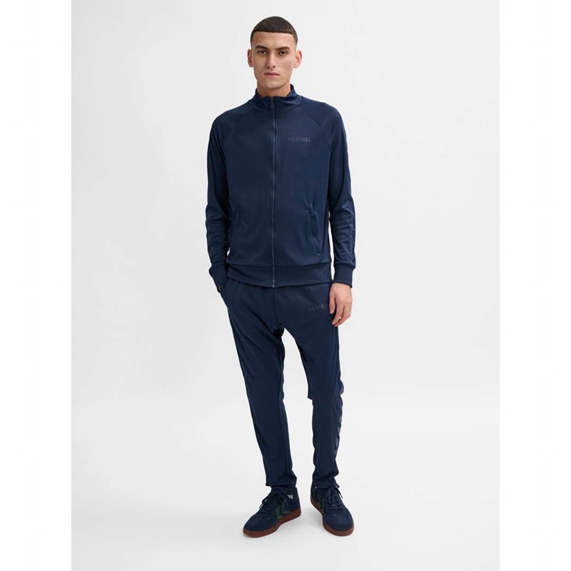 Hummel Legacy Sune Poly Zip Muške Jakne Tamnoplave | 275900-148