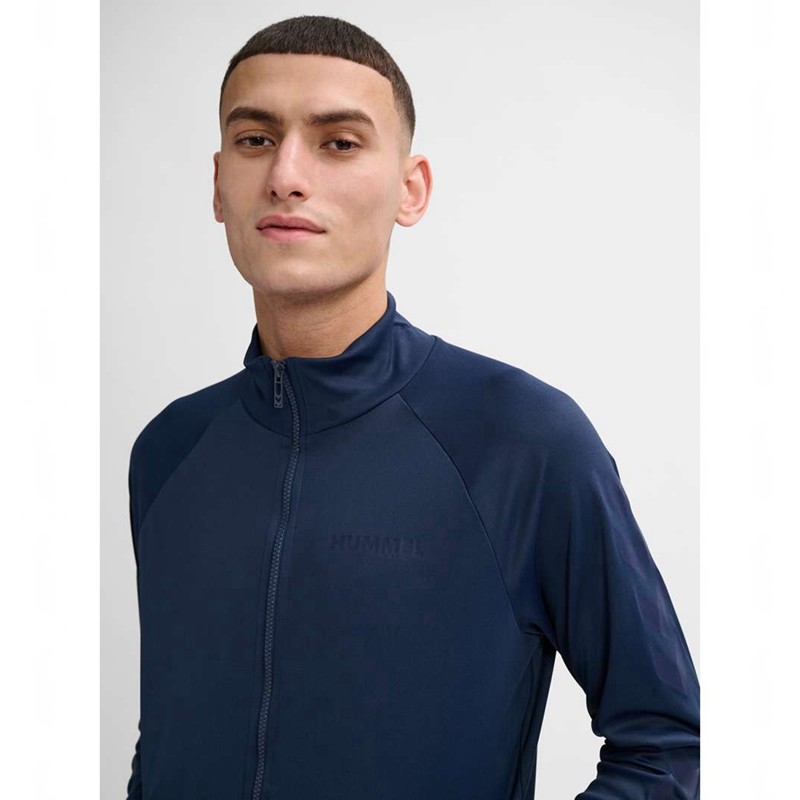 Hummel Legacy Sune Poly Zip Muške Jakne Tamnoplave | 275900-148