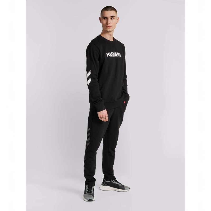 Hummel Legacy Tapered Muške Hlače Crne | 907944-223