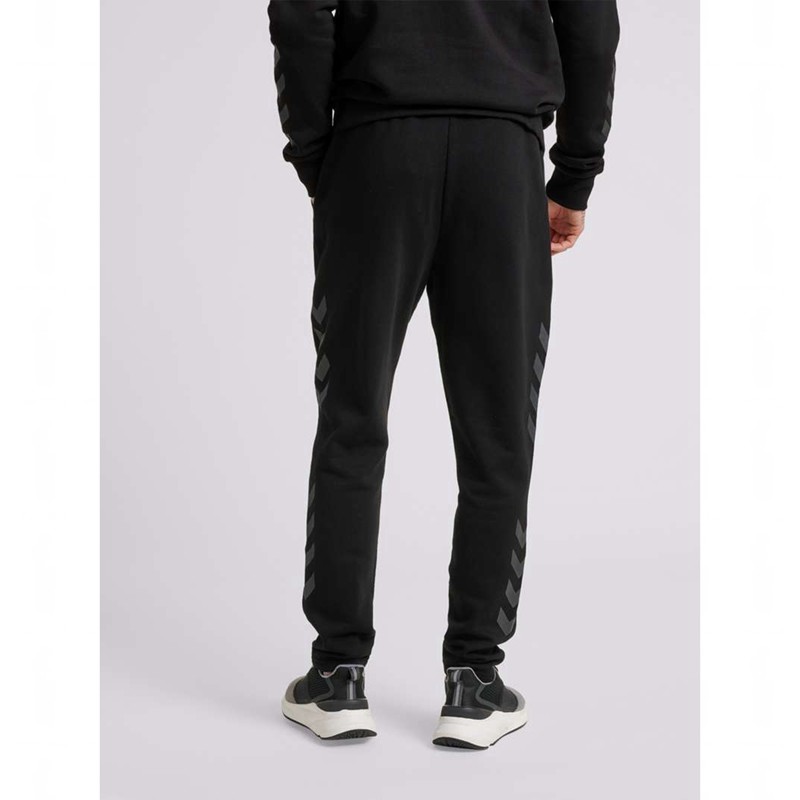 Hummel Legacy Tapered Muške Hlače Crne | 907944-223