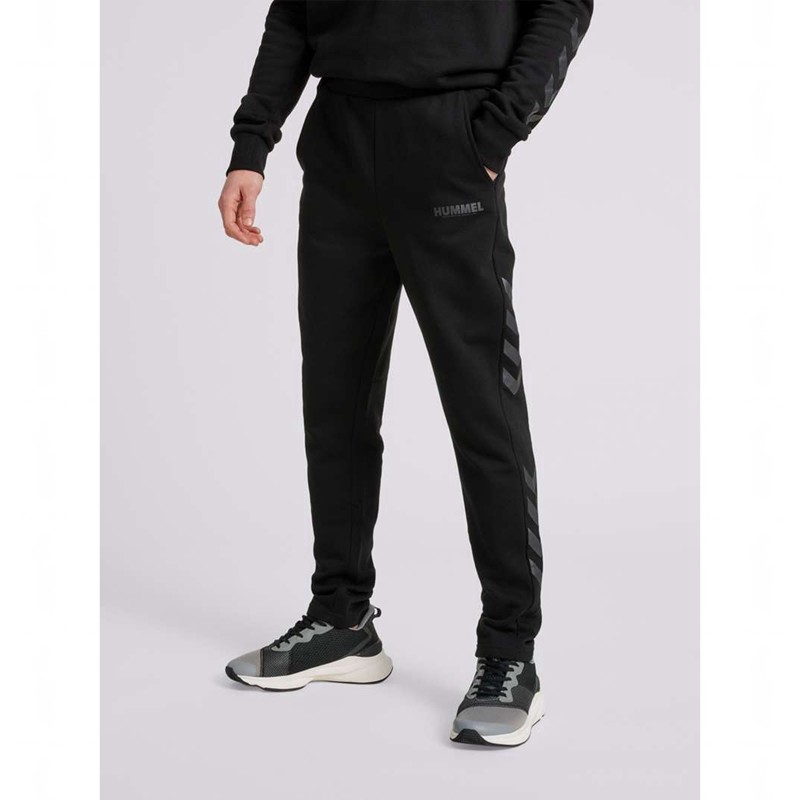Hummel Legacy Tapered Muške Hlače Crne | 907944-223