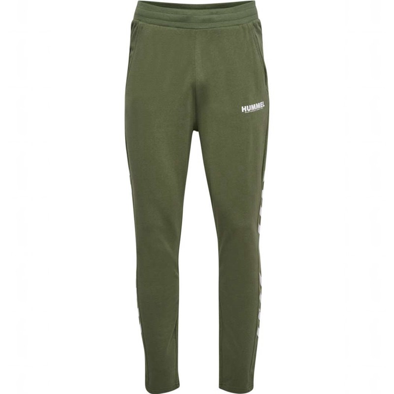 Hummel Legacy Tapered Muške Hlače Zelene | 604830-925