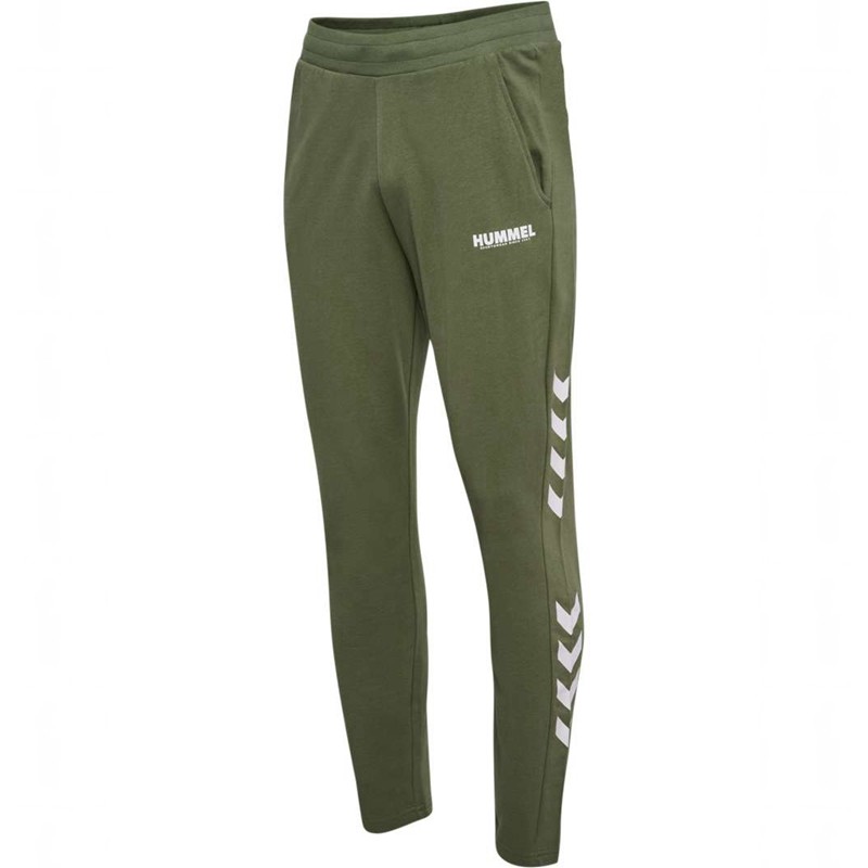 Hummel Legacy Tapered Muške Hlače Zelene | 604830-925