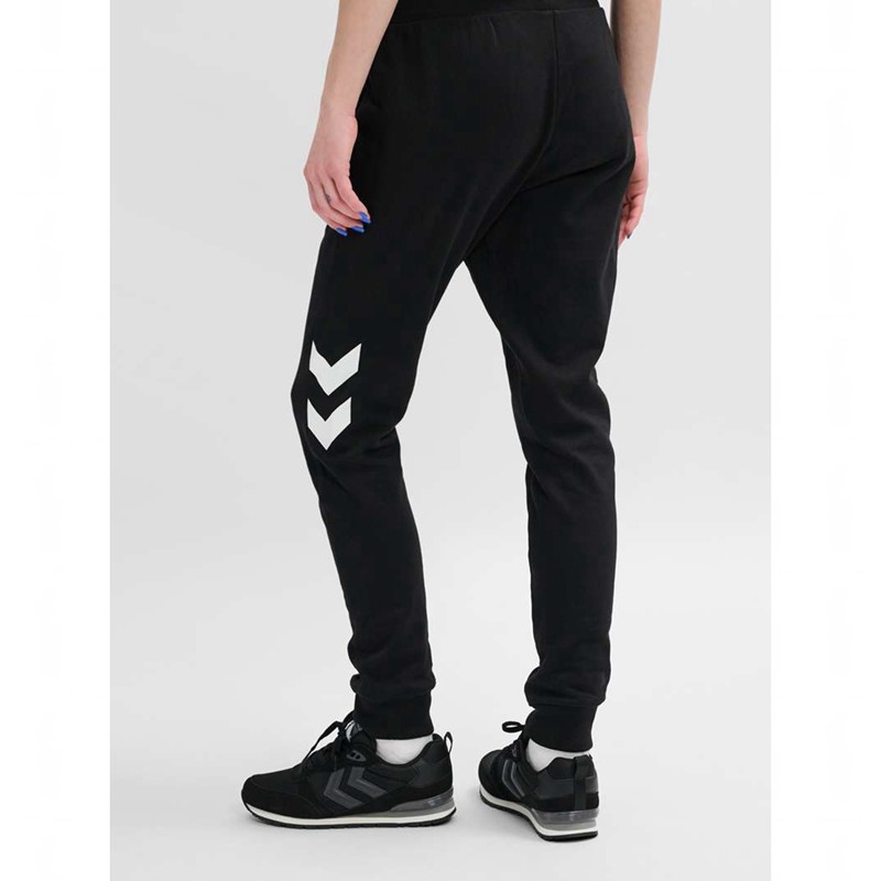Hummel Legacy Tapered Ženske Hlače Crne | 100509-173