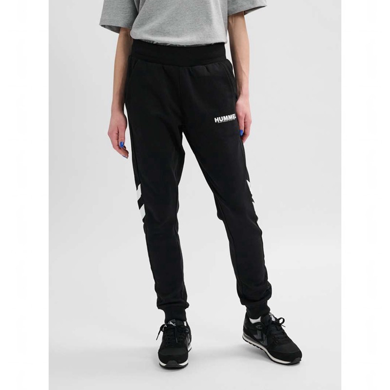 Hummel Legacy Tapered Ženske Hlače Crne | 100509-173
