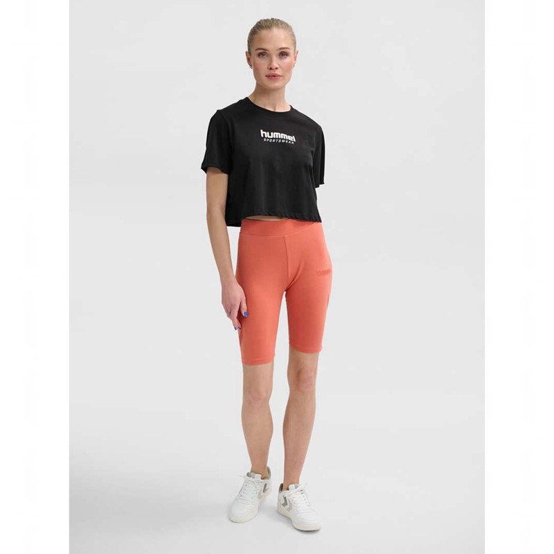 Hummel Legacy Tight Ženske Kratke Hlače Boje Marelice | 681812-224