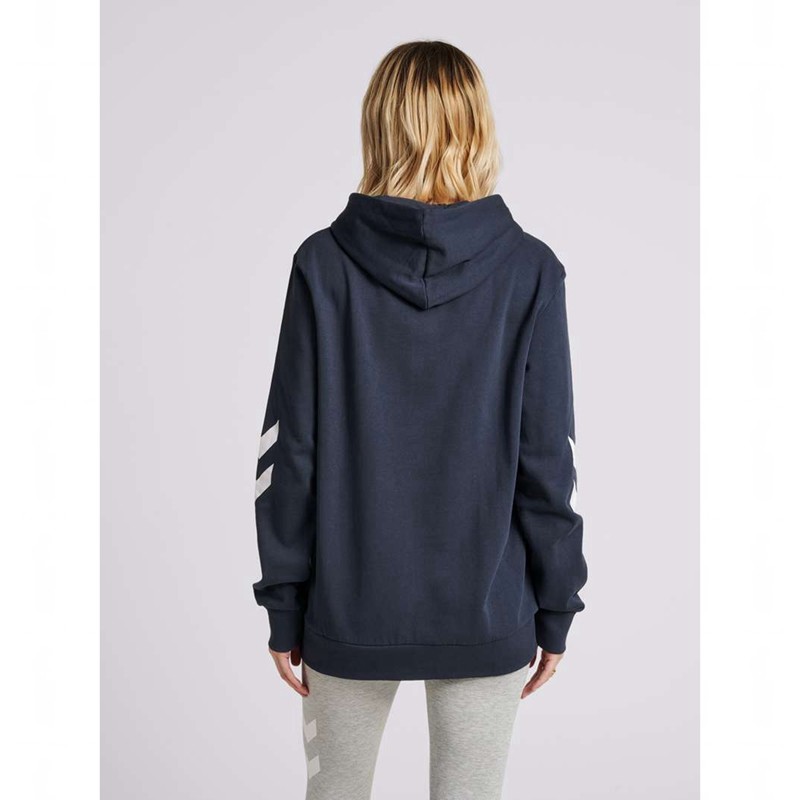 Hummel Legacy Zip Muške Majica s Kapuljačom Tamnoplave | 579312-582