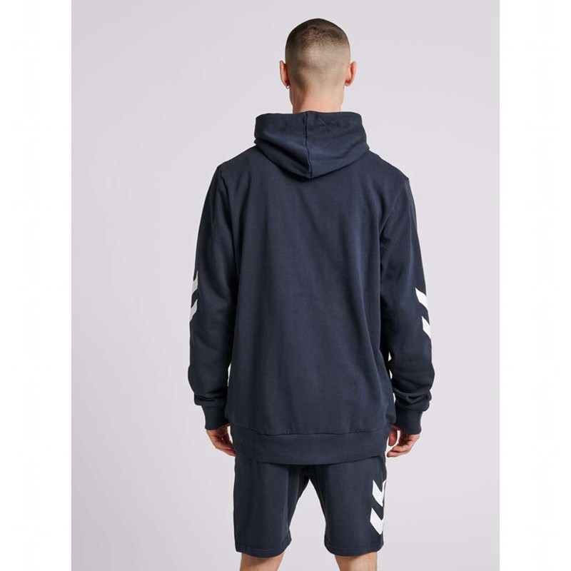 Hummel Legacy Zip Muške Majica s Kapuljačom Tamnoplave | 579312-582