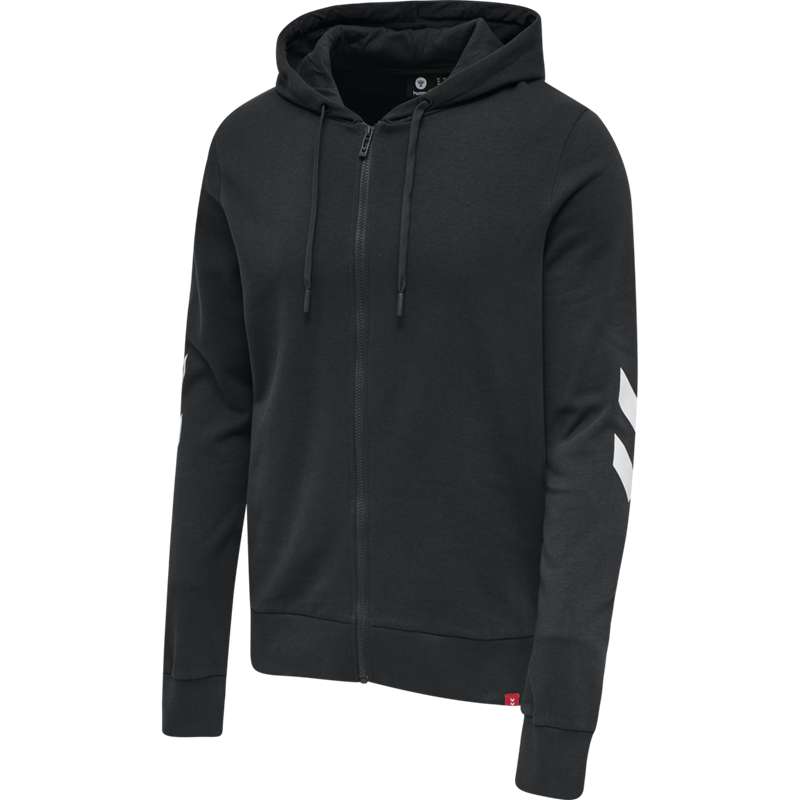Hummel Legacy Zip Plus Muške Majica s Kapuljačom Crne | 478094-938