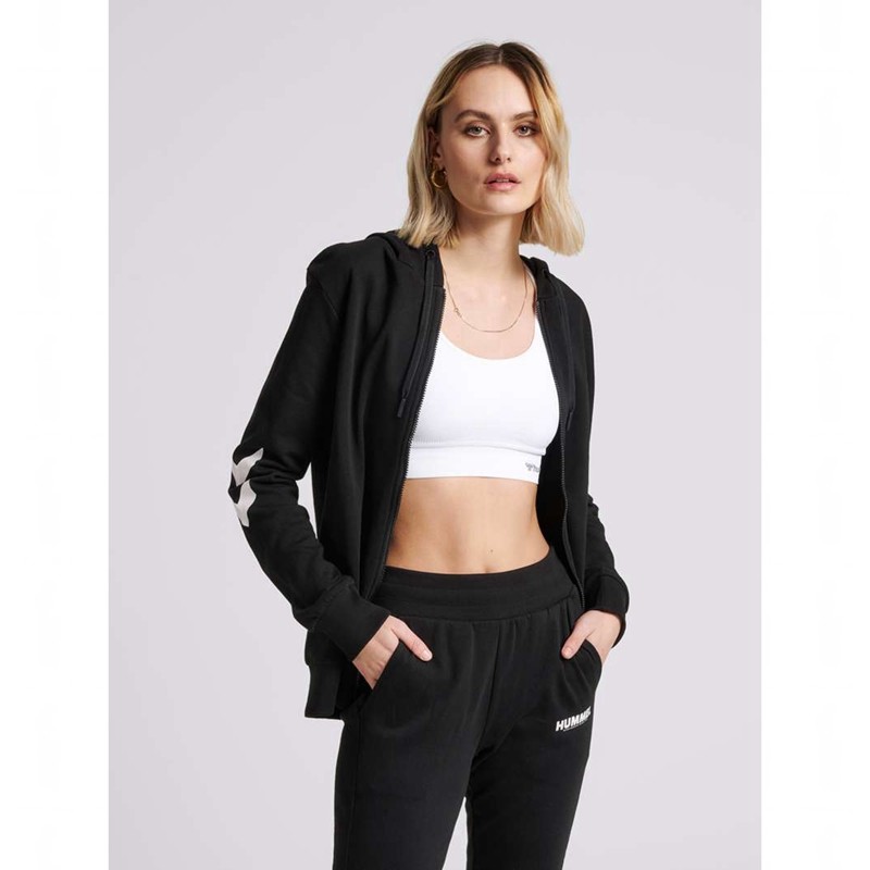 Hummel Legacy Zip Ženske Tenisice Crne | 316765-831