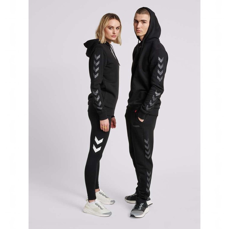 Hummel Legacy Ženske Majica s Kapuljačom Crne | 031853-826