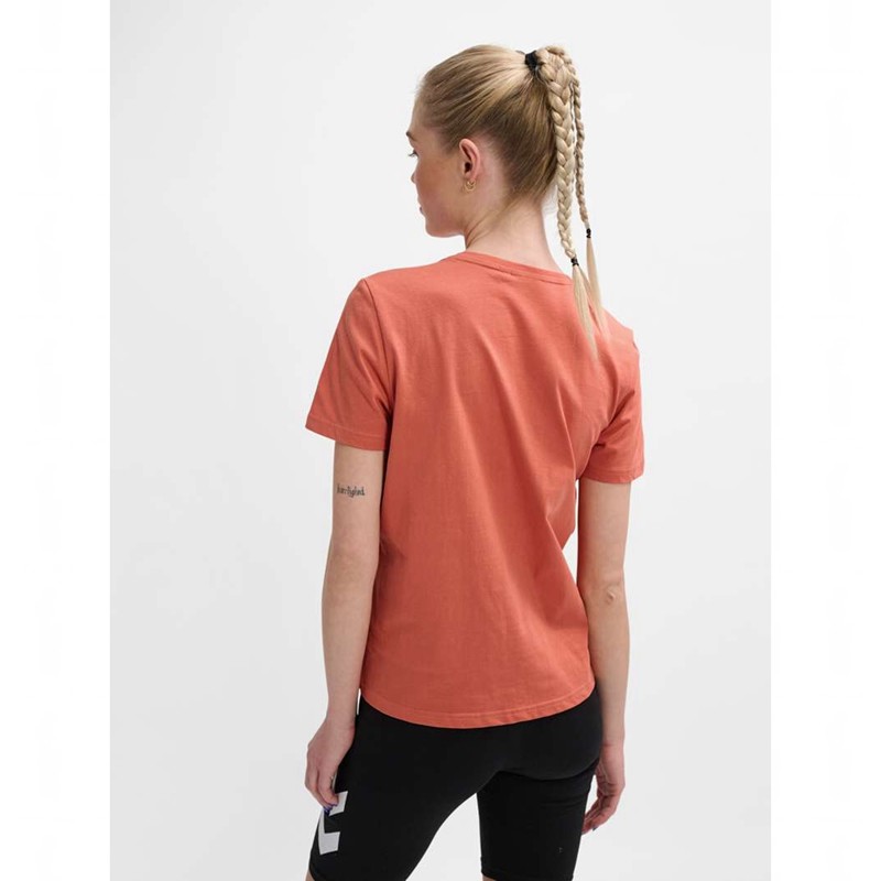 Hummel Legacy Ženske Majice Boje Marelice | 479672-272