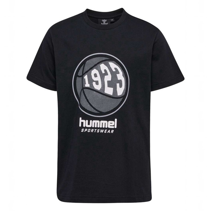 Hummel Leo S/S Dječje Majice Crne | 703582-036