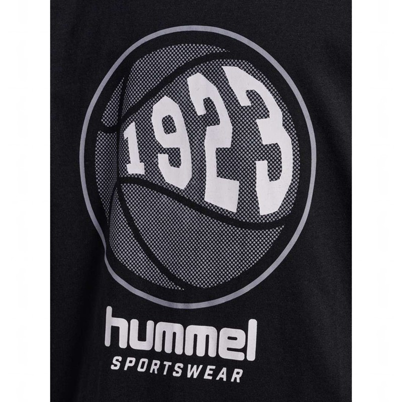 Hummel Leo S/S Dječje Majice Crne | 703582-036